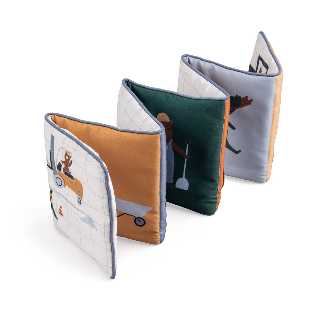 Sebra Fabric Book, Busy Builders