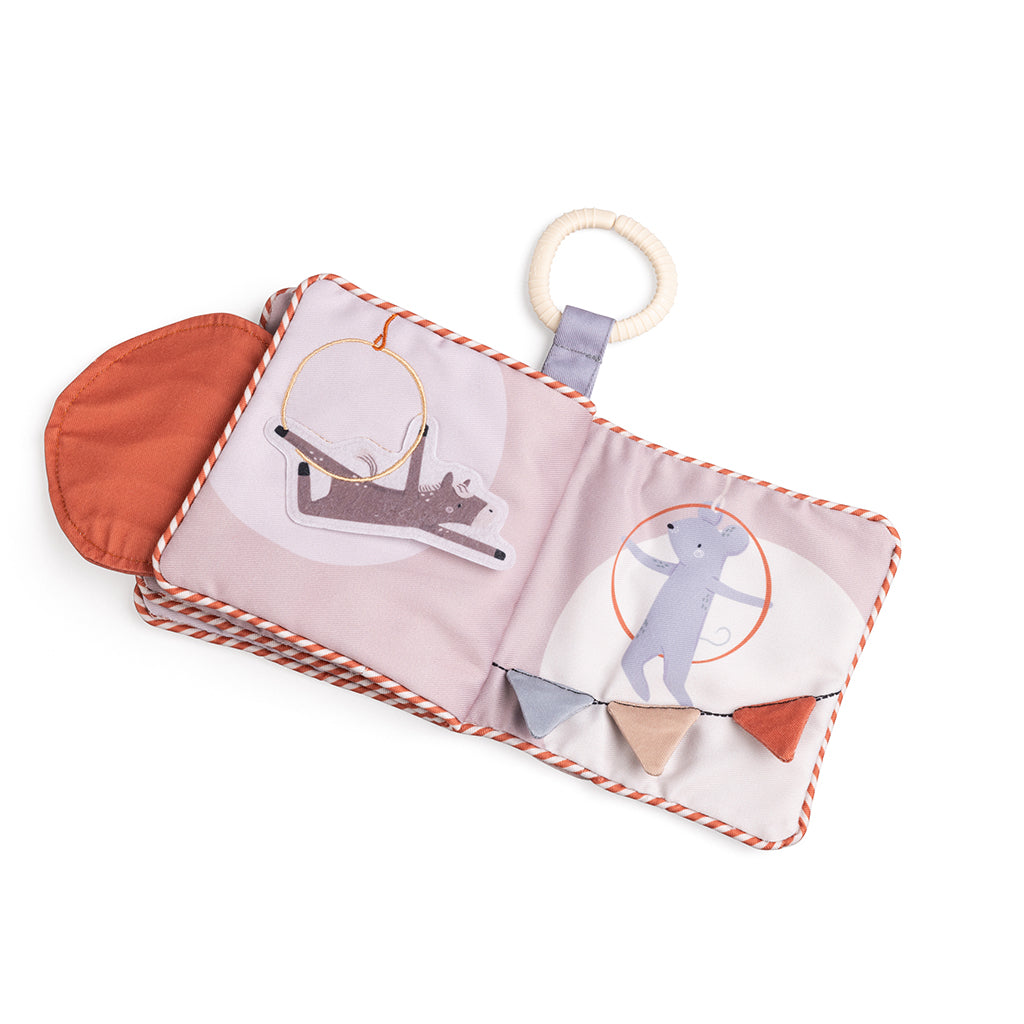 Sebra Activity Book, Fabric - Teeny Toes