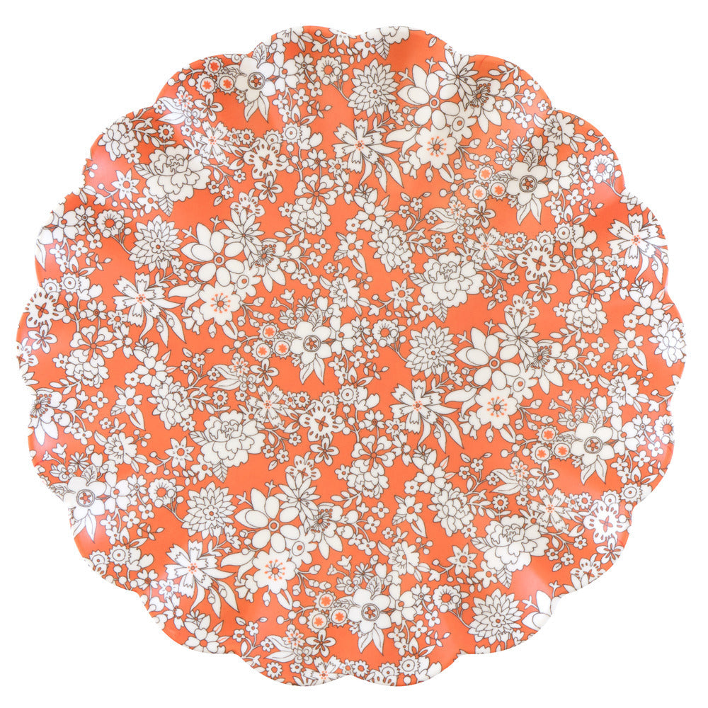 Meri Meri x Liberty Plates Size L, Garden Party – 6 pcs.