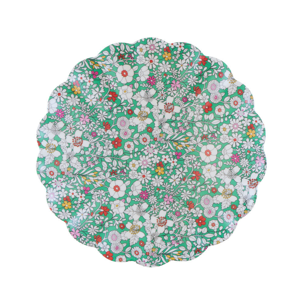 Meri Meri x Liberty Plates Size S, Garden Party - 6 pcs.