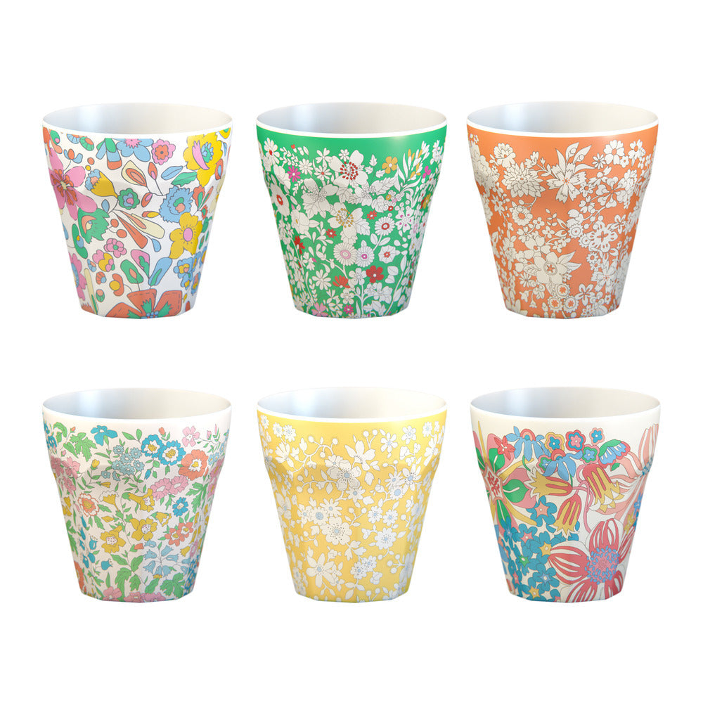 Meri Meri x Liberty Cups, Garden Party - Set of 6