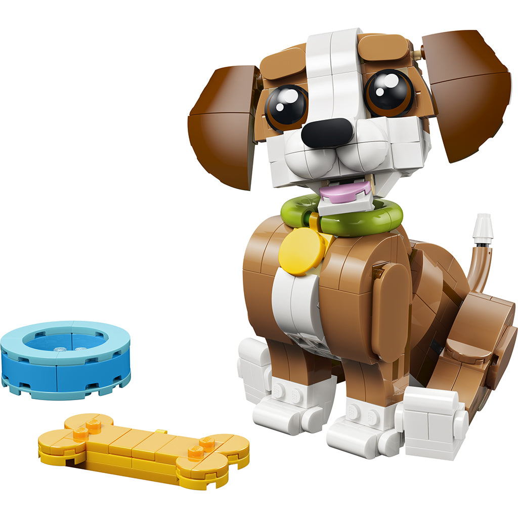 LEGO® Creator 3-in-1, Adorable Animals: Playful Puppy