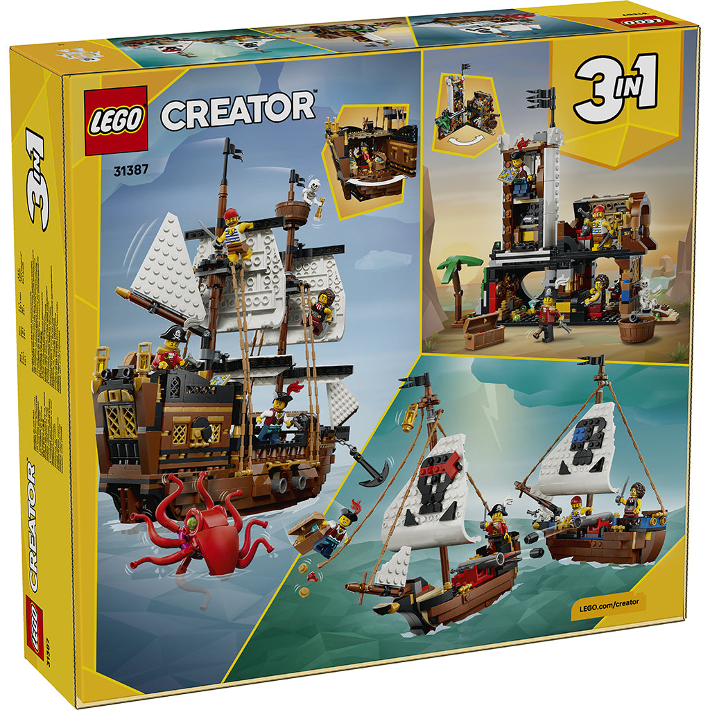 LEGO® Creator 3-in-1 Iconic Pirate Ship