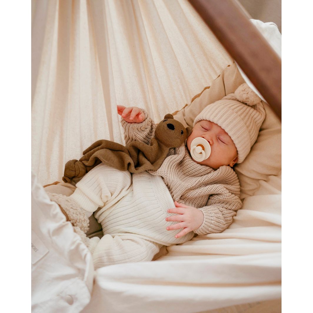 Moonboon Classic Bundle, Baby Hammock with Connect Premium Motor and Frame - Nature