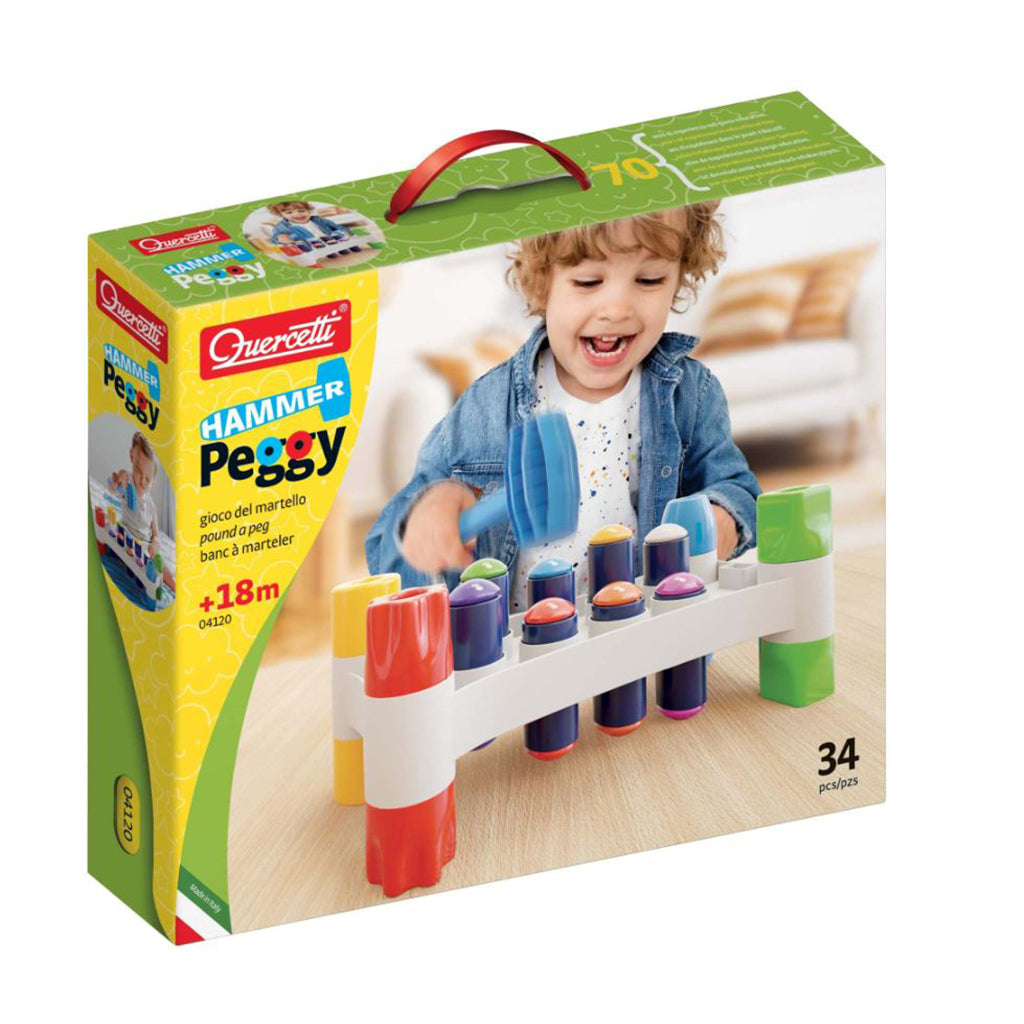 Quercetti Hammer Game, Hammer Peggy