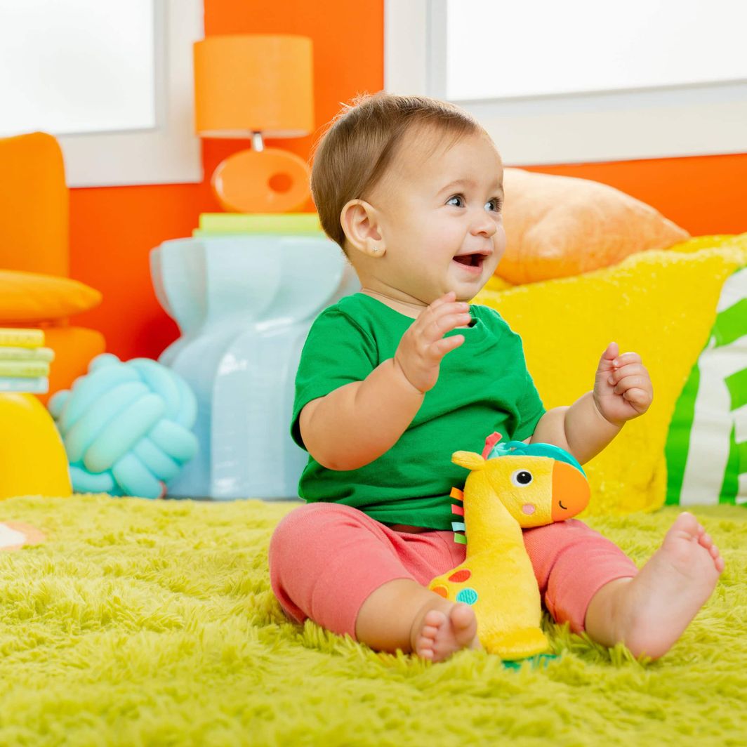 Bright Starts Baby Toy, Sparkle Giraffe Hanging Toy