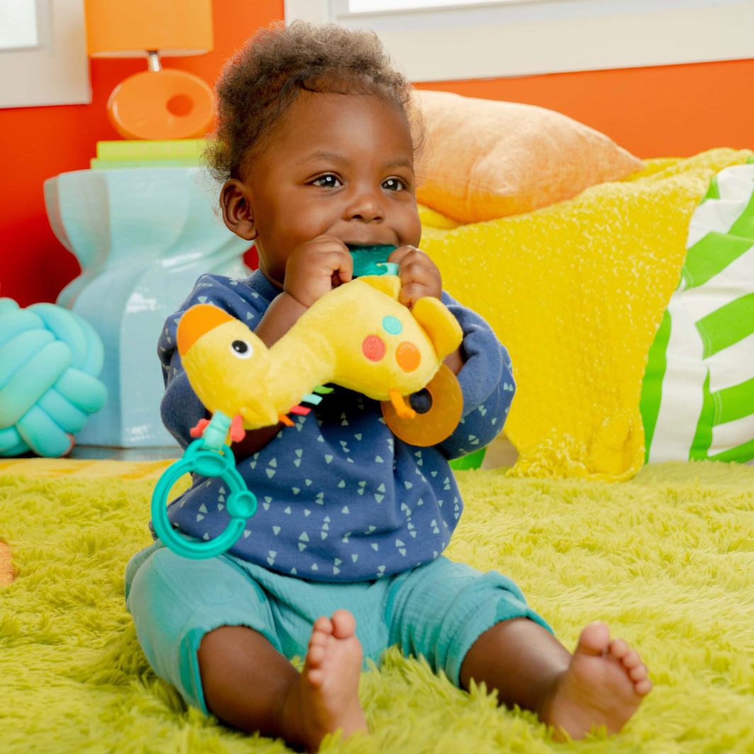 Bright Starts Baby Toy, Sparkle Giraffe Hanging Toy