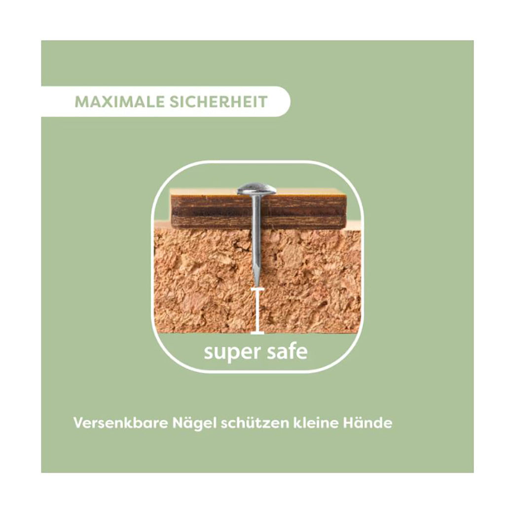 Haba Hammer Mosaic with Nails, Farmyard