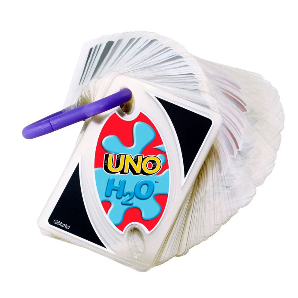 Uno Card Game, H2O to Go - Waterproof Edition