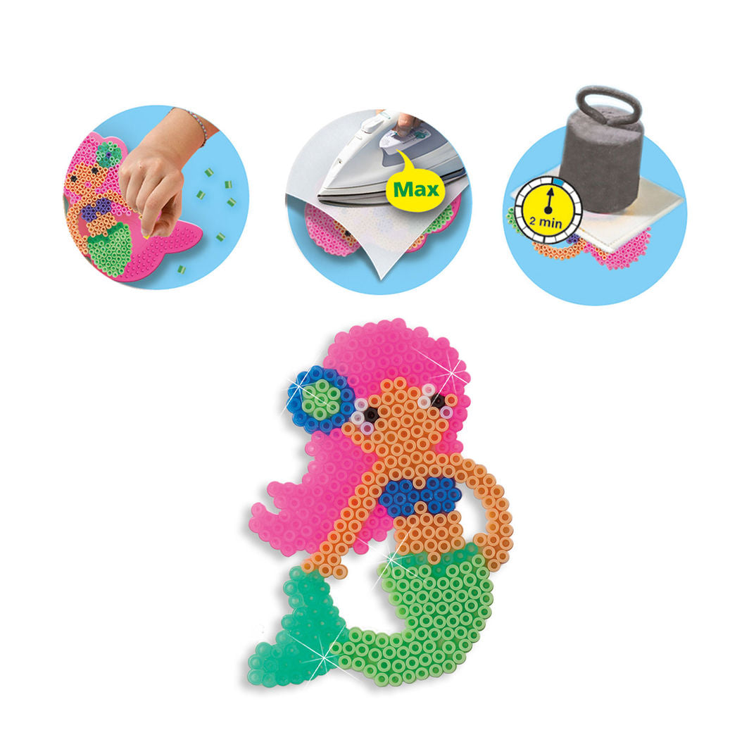 SES Creative Iron-On Beads, Mermaids and Sea Creatures