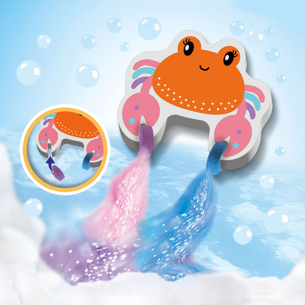 SES Creative Bath Toy, Crab with Bath Colors