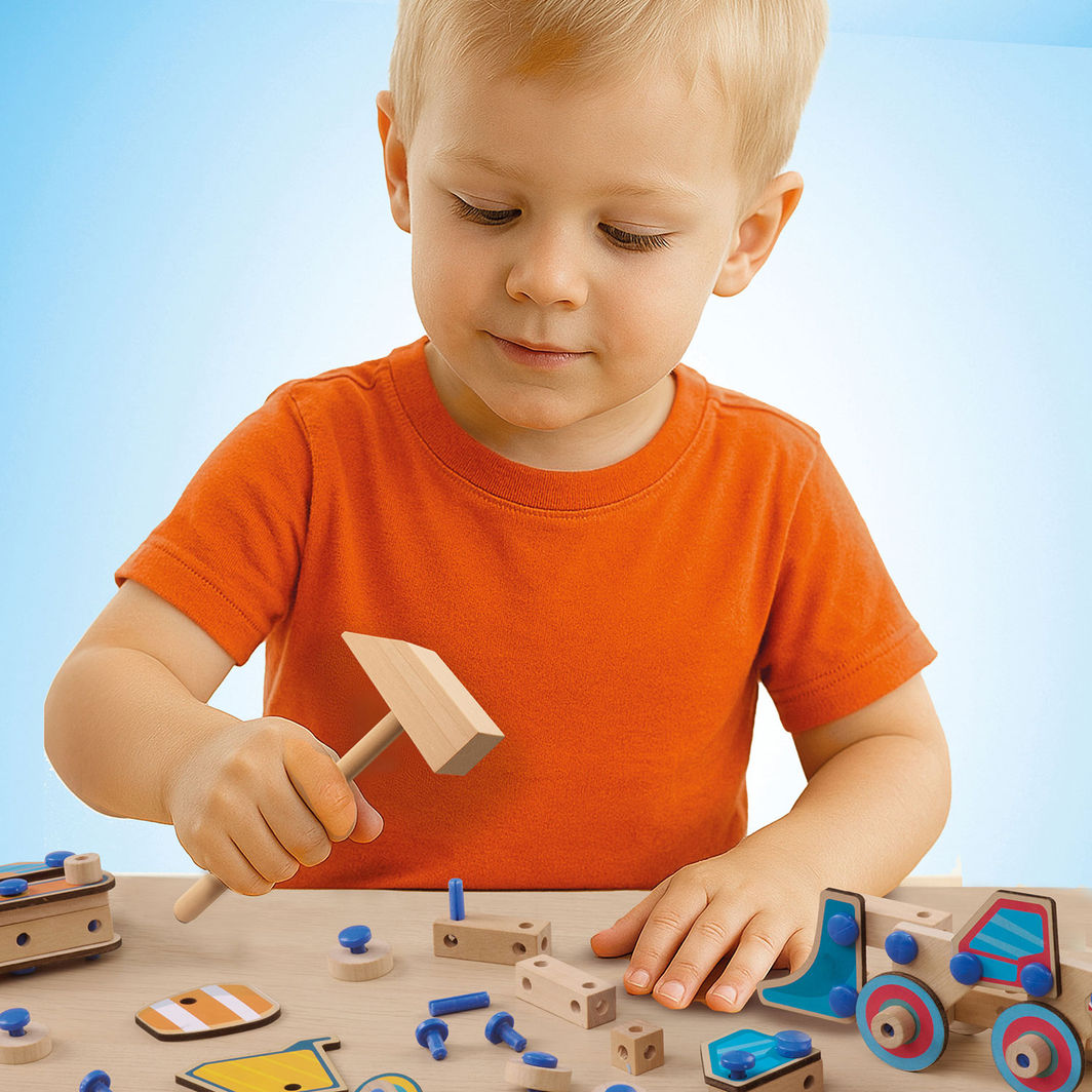 SES Creative Brix Junior, Building Toys – Work Vehicles
