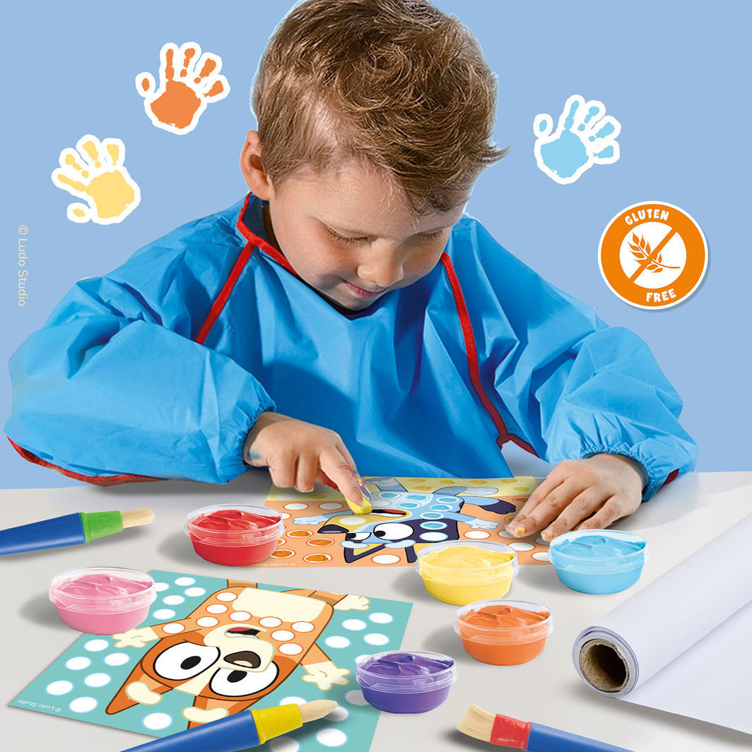 SES Creative Bluey, Finger Paint - Mega Set
