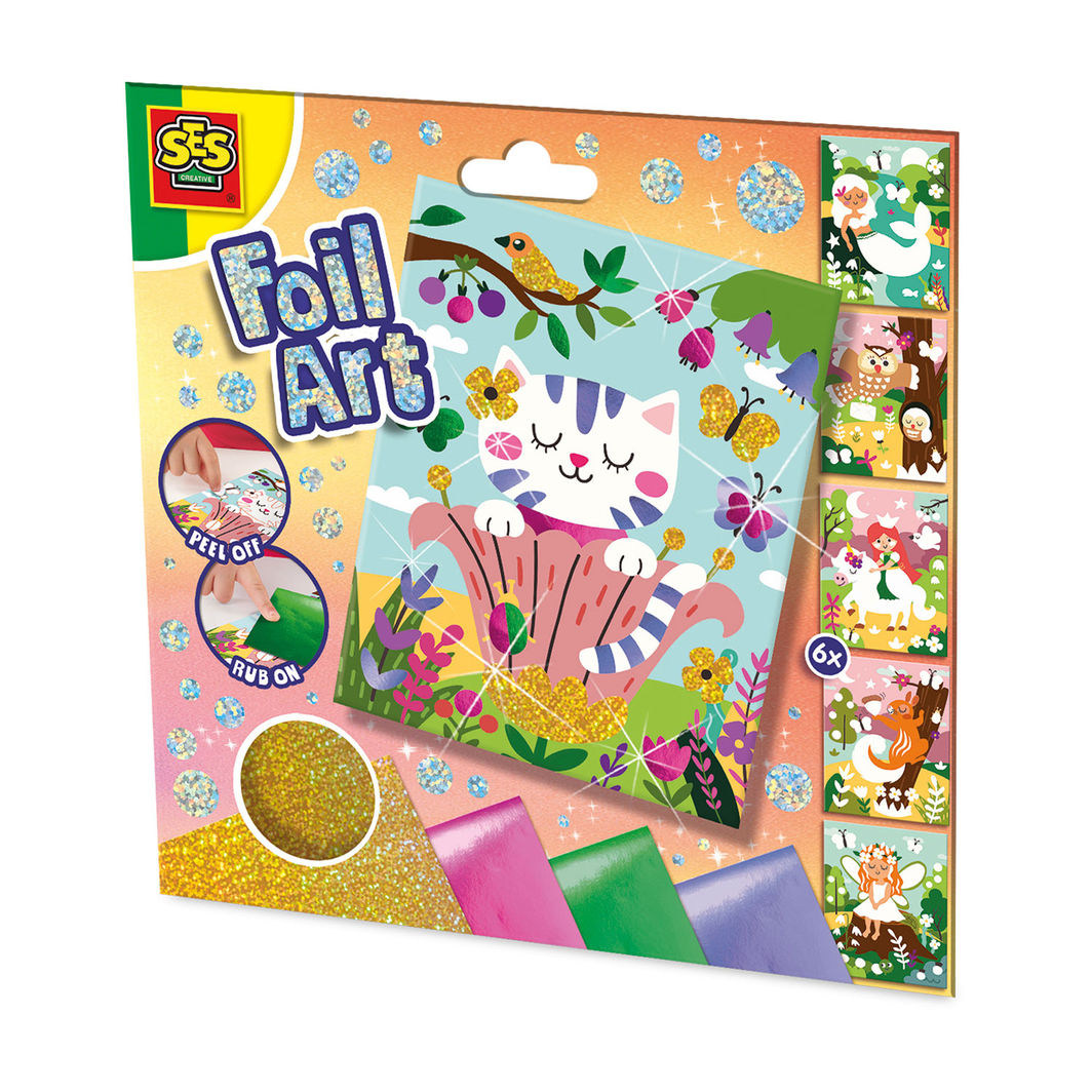 SES Creative - Foil Stickers - Forest Friends