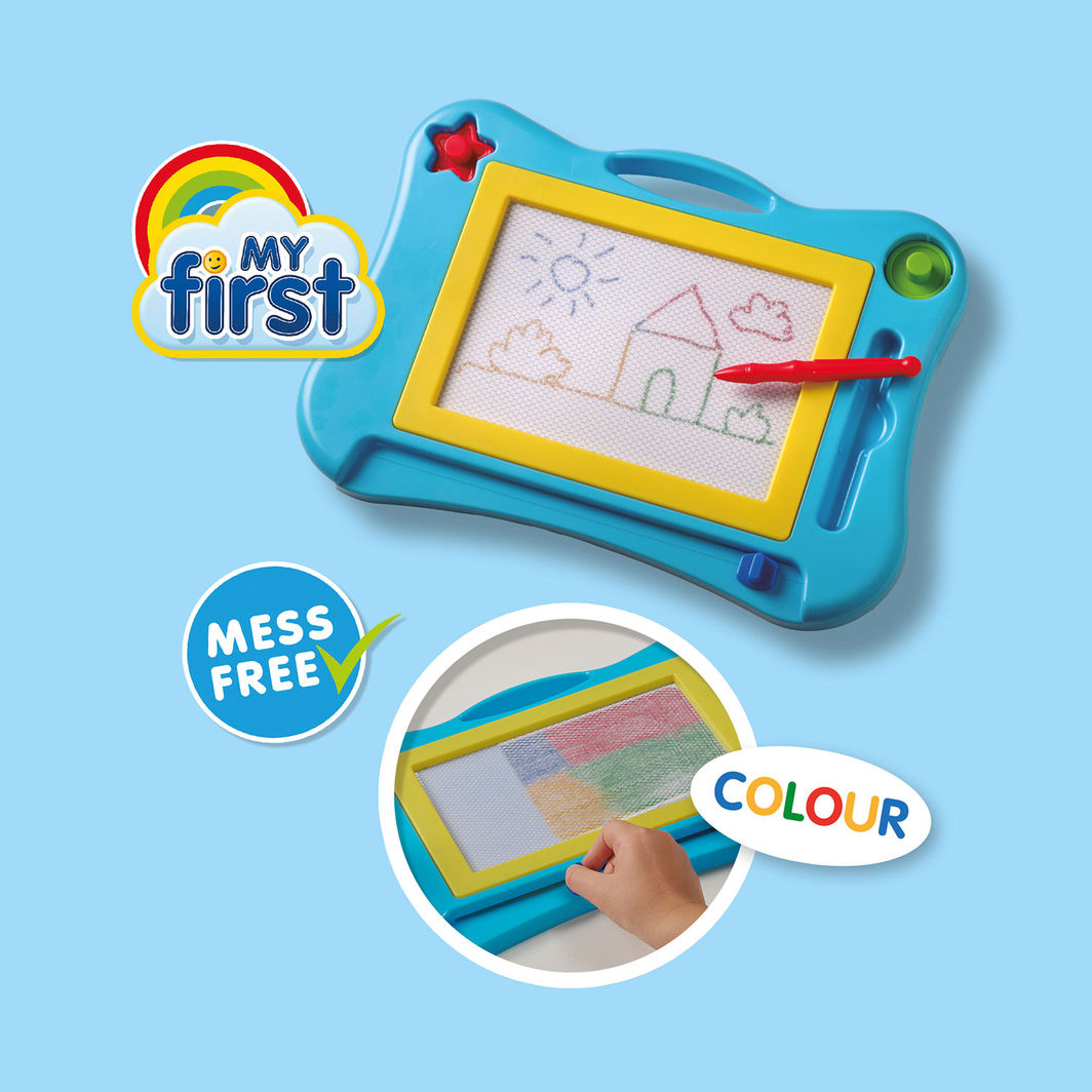SES Creative My First Magnetic Drawing Board With Colors