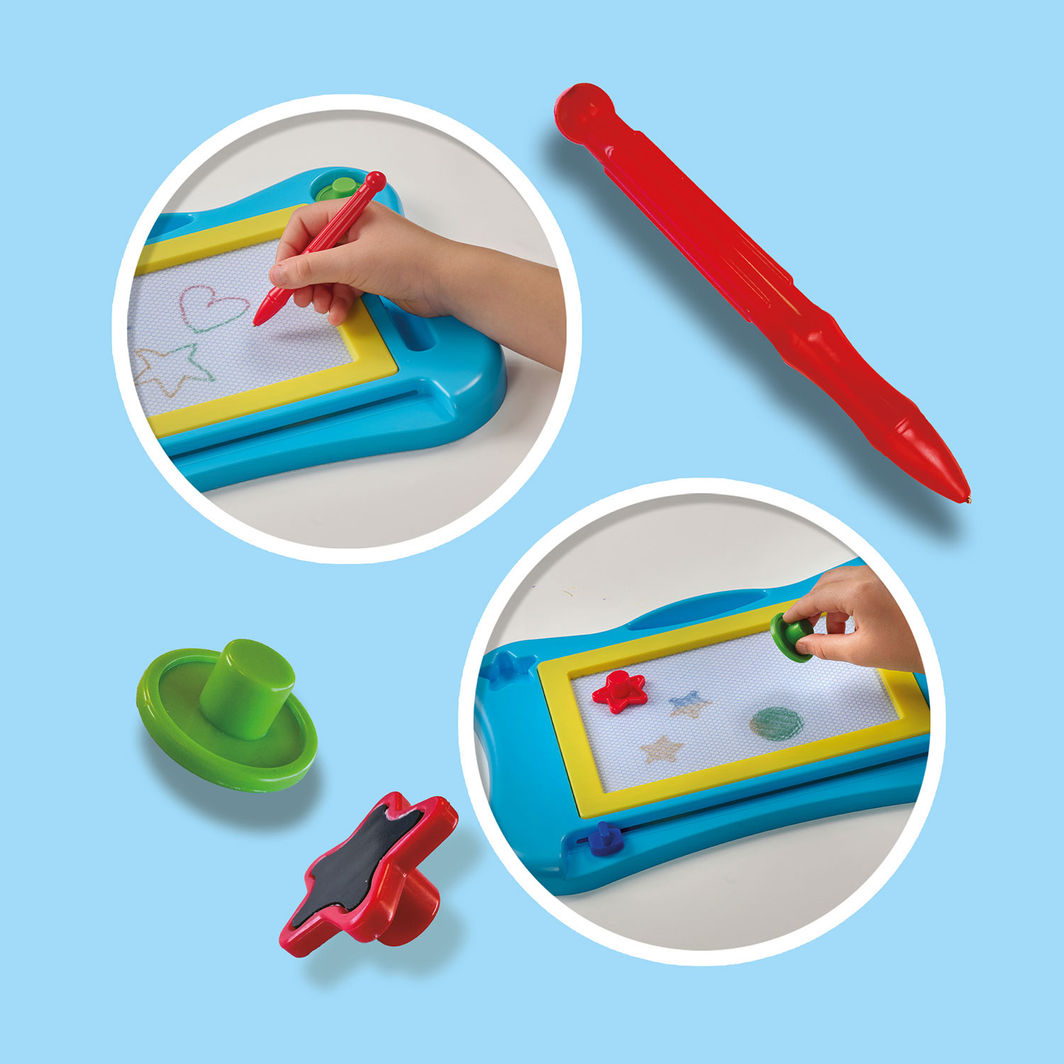 SES Creative My First Magnetic Drawing Board With Colors