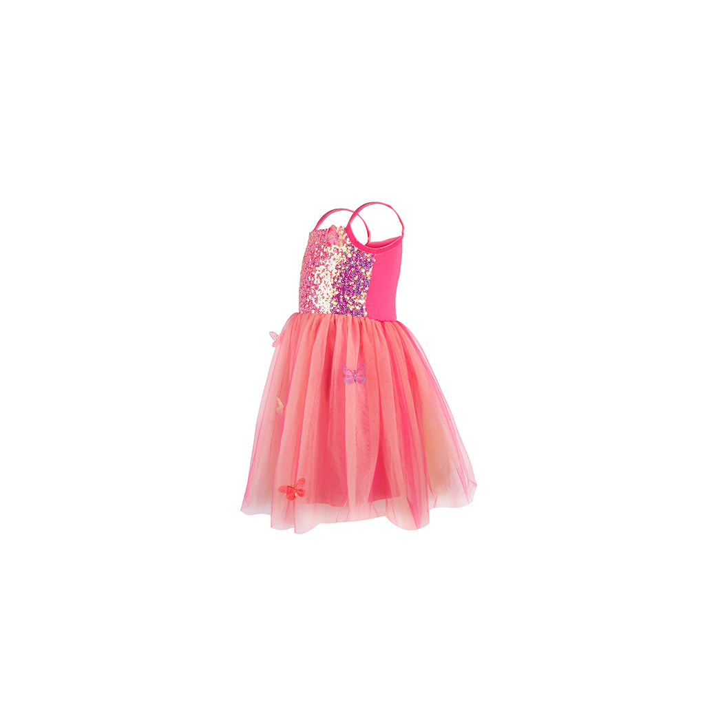 Great Pretenders Dress-Up, Butterfly Dress, Hot Pink – Ages 2-6 Years