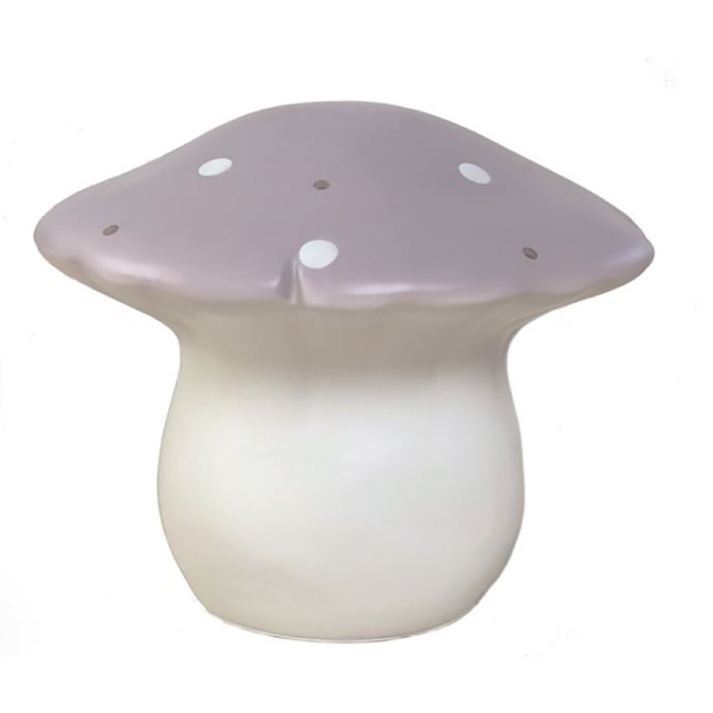 Mushroom Lamp, Medium Toadstool - Lavender