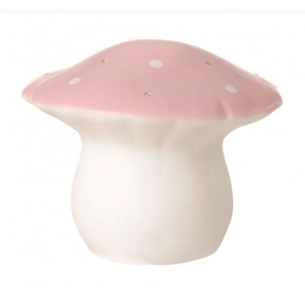 Mushroom Lamp, Medium Toadstool - Vintage Pink