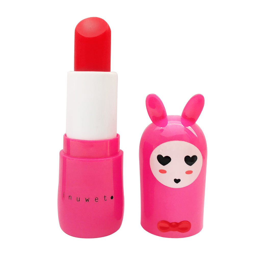 Inuwet Lip Balm for Kids, Cherry - Fuchsia
