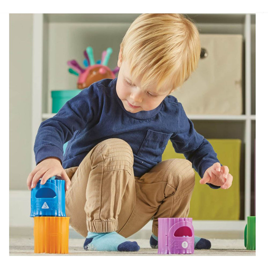 Learn About Numbers and Colors – Activity Set Featuring Jungle Animals