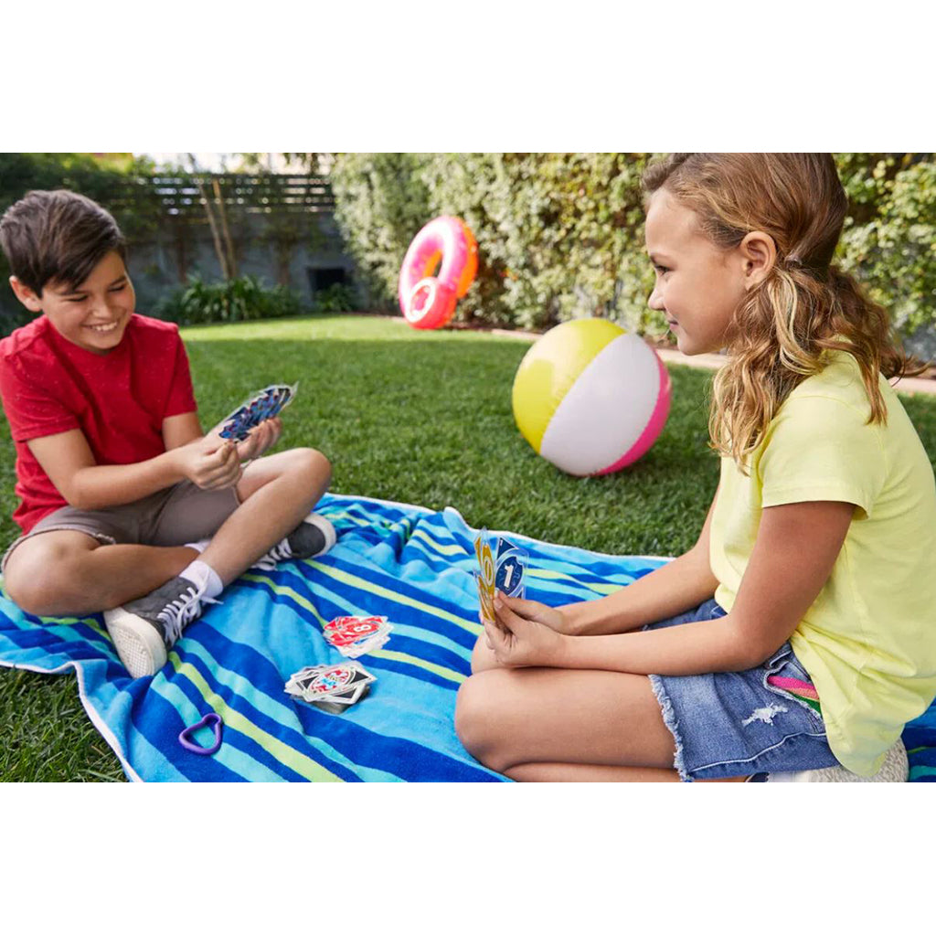 Uno Card Game, H2O to Go - Waterproof Edition