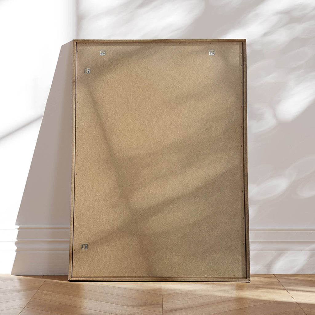 Notice Board with Oak Frame, Sunshine Bliss – 62 x 42 cm
