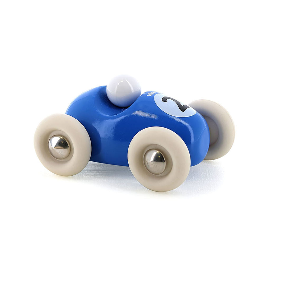 Vilac Vintage Mini Racer Car No. 2 – Blue