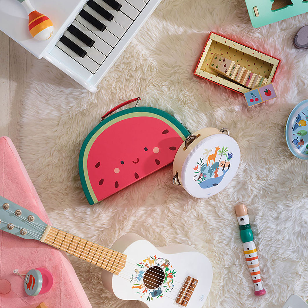 Vilac Suitcase Set, 3 Pieces - Fruits