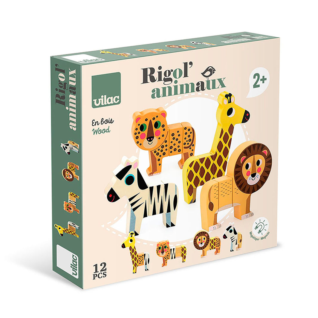 Vilac Magnetiske savannedyr