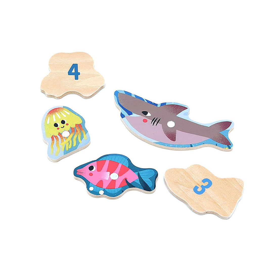 Vilac Fishing Game, Sea Creatures