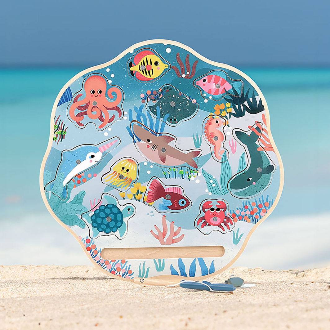 Vilac Fishing Game, Sea Creatures