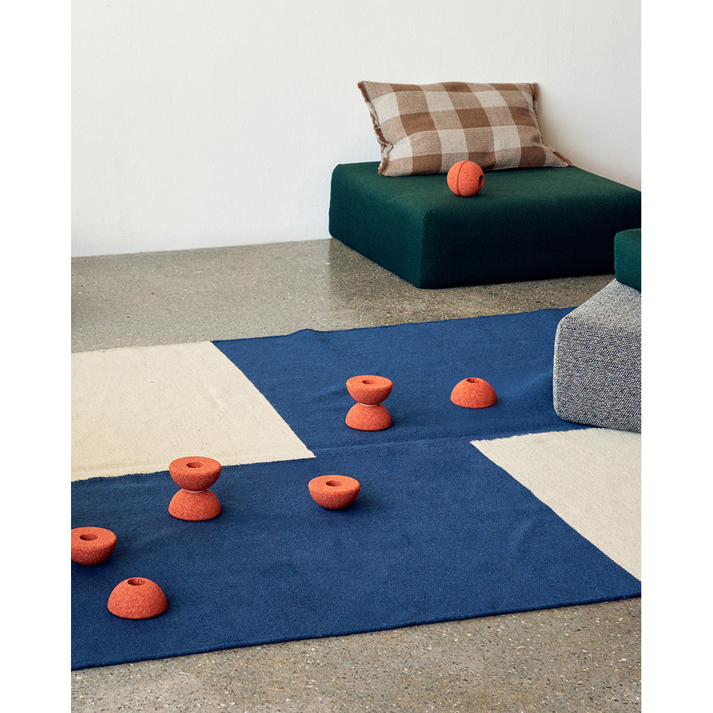 Modu 3 Foam Balls, Burnt Orange/ Dusty Green