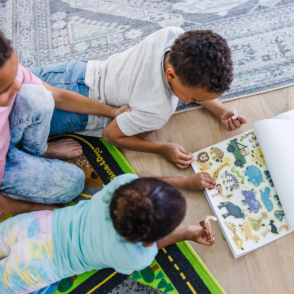 Foam Stickers, Reusable - My Habitat