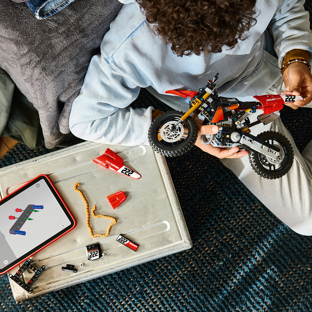LEGO® Technic Ducati Desmo450 MX Factory Motorcycle