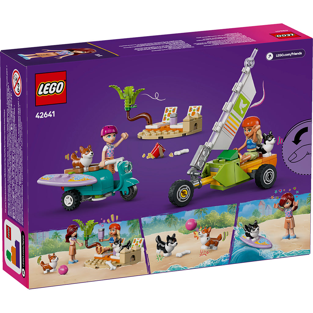 LEGO® Friends, Surfing Dogs Adventure with Scooter