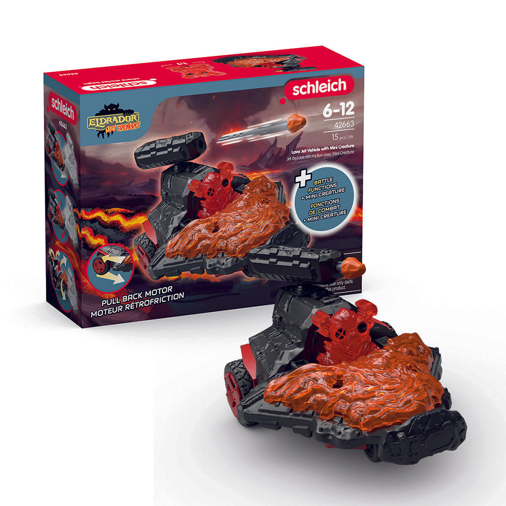 Schleich Eldrador Lava Jet Vehicle with Mini Creature