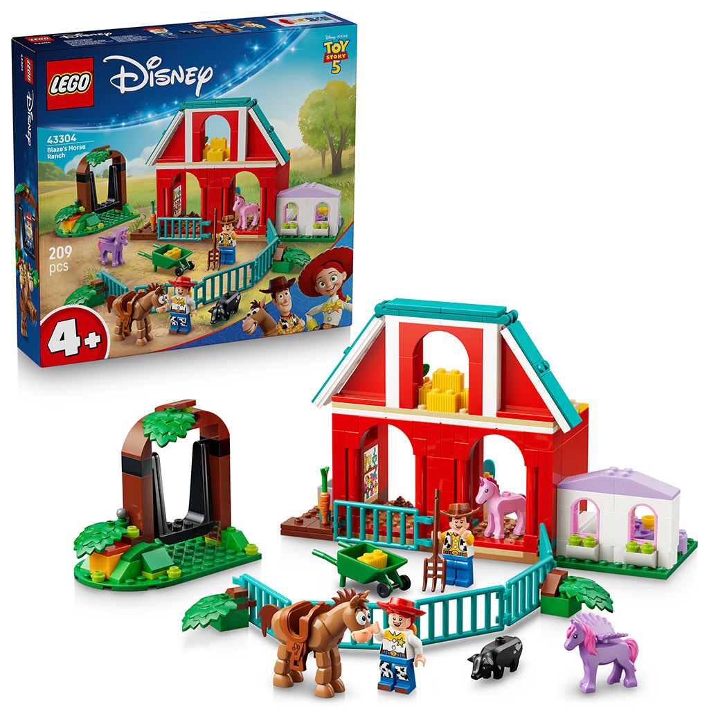 LEGO® Disney™ and Pixar Toy Story 5 Blazes Horse Farm