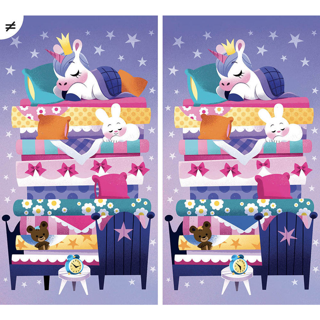 Auzou Activity Cards, 20 Tasks - Unicorns