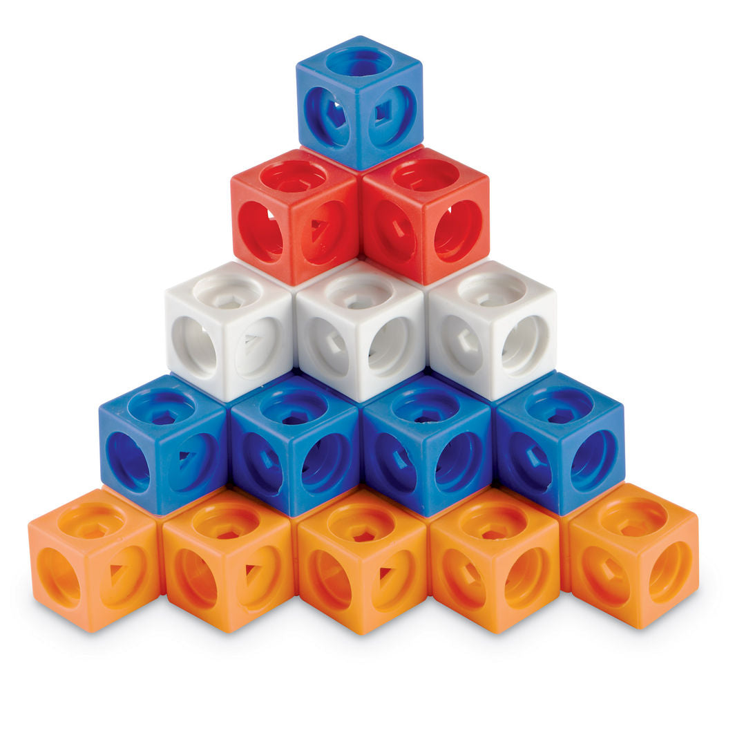 Learning Resources MathLink® Builders - Activity Set with Building Challenges