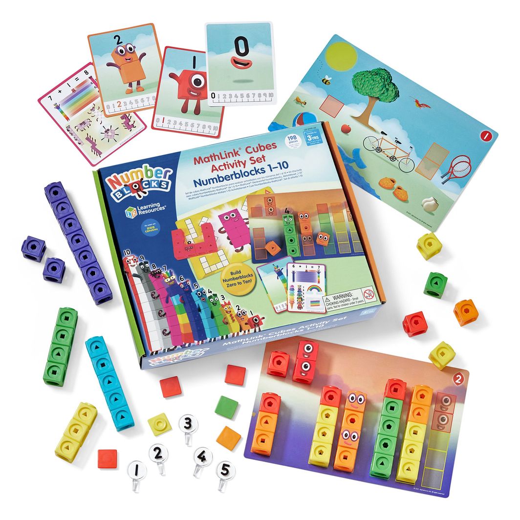 Learning Resources Numberblocks® - Activity Set with Numbers 1-10