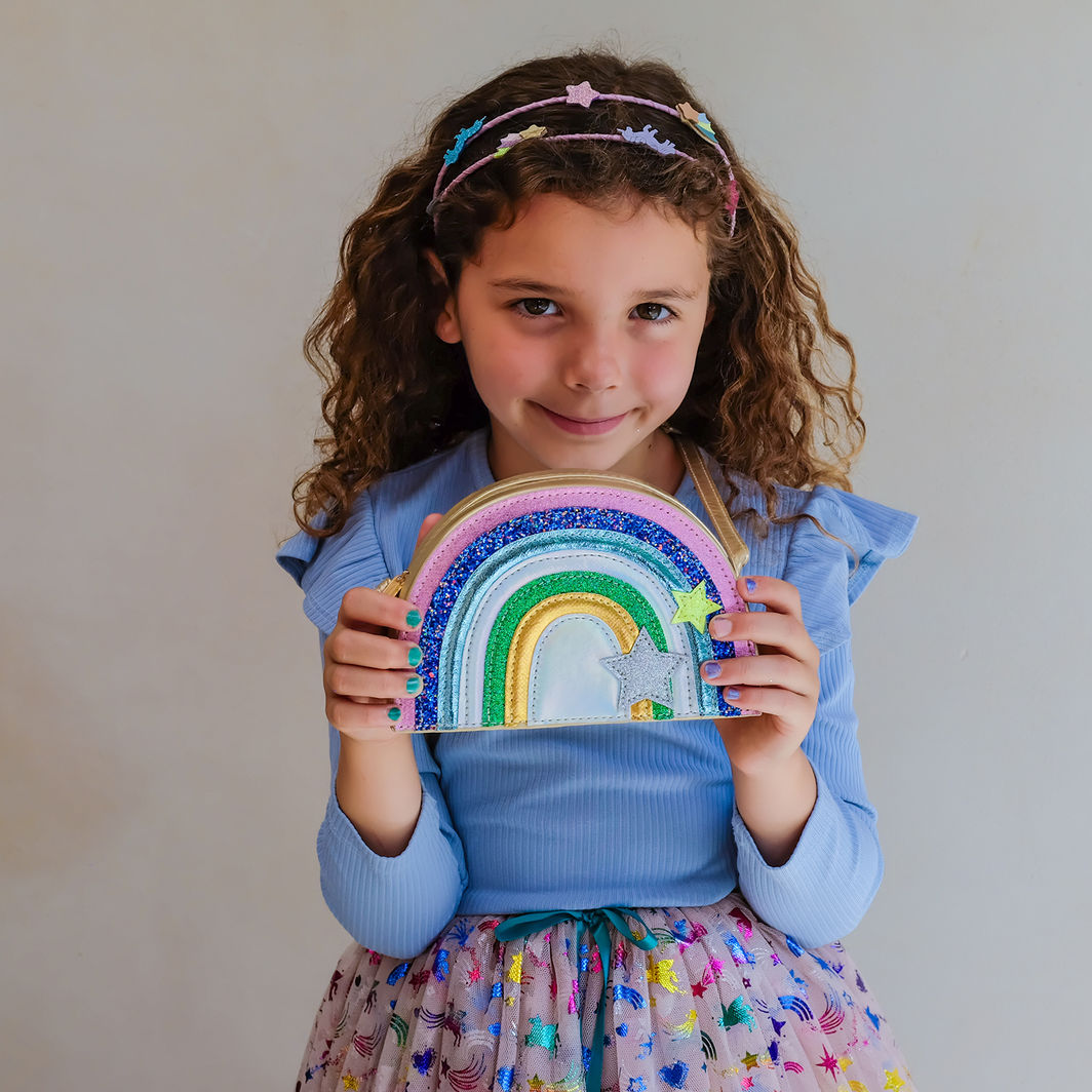 Mimi & Lula Shoulder Bag – Unicornland Rainbow