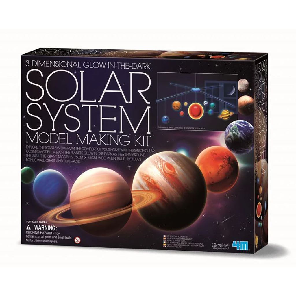 KidzLabs Experiment Kit – 3D Solar System Mobile Construction Set