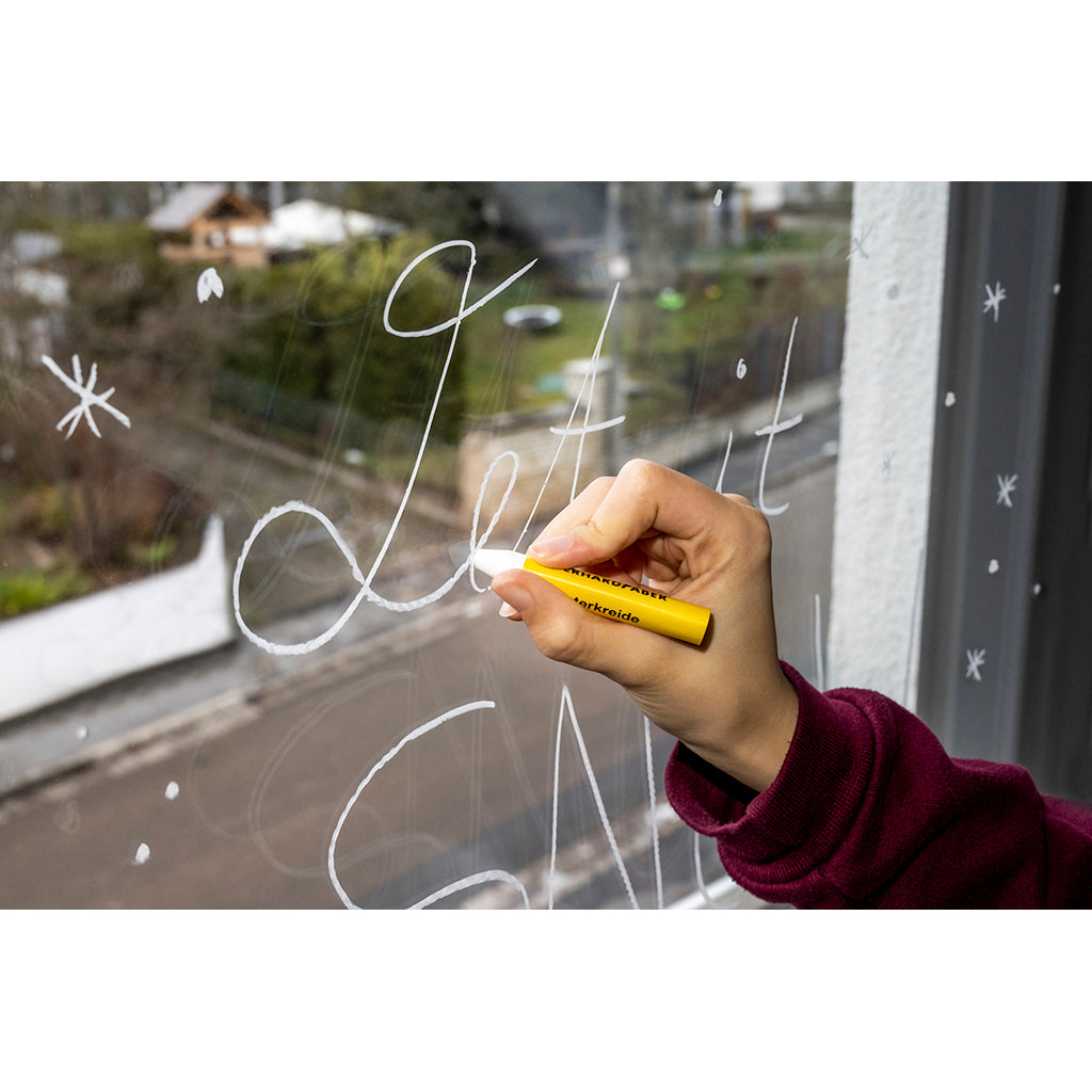 Faber-Castell Window Colors/Whiteboard, EFA Wax Crayons - Set of 12