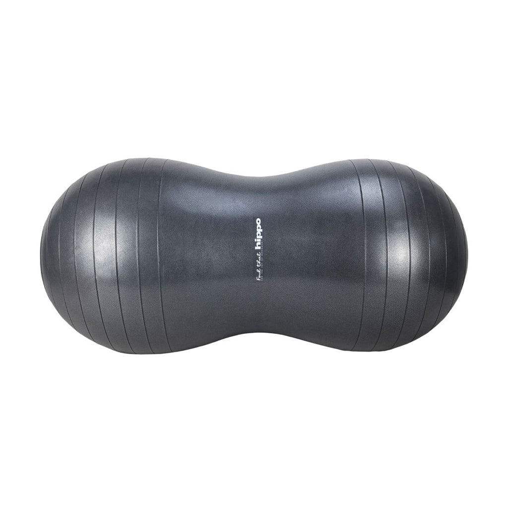 Find that Hippo Peanut-Shaped Balance Ball, Dark Grey