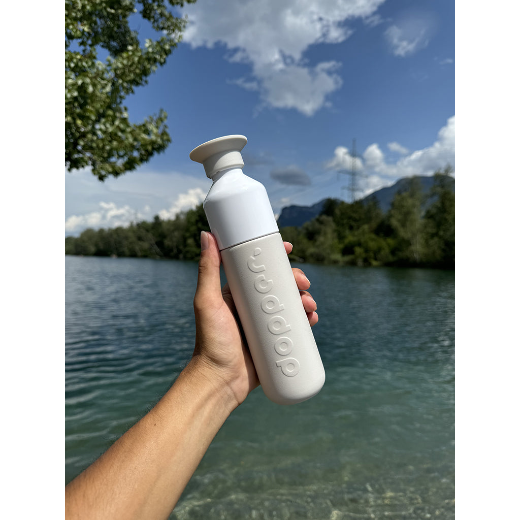Dopper Insulated Thermos Bottle, 350 ml - Gentle Grey