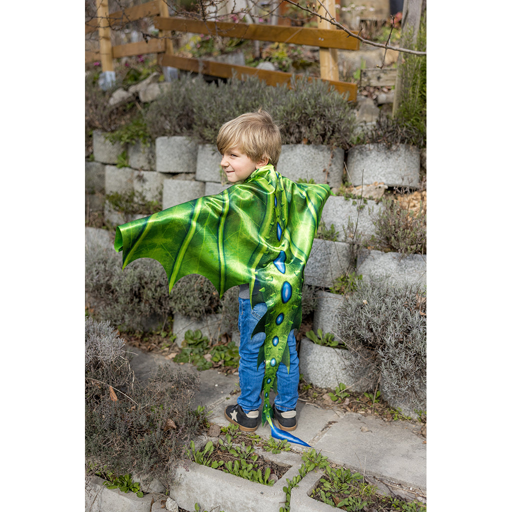 Great Pretenders Mask and Dragon Cape with Soft Wings - Size 4-6 Years