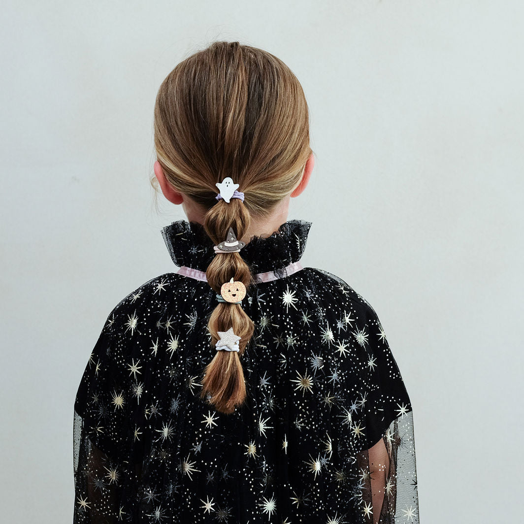 Mimi & Lula Hair Accessories, 8 Hair Ties - Mini Halloween