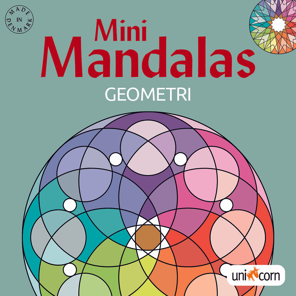 Mini Mandalas Coloring Book, Geometry
