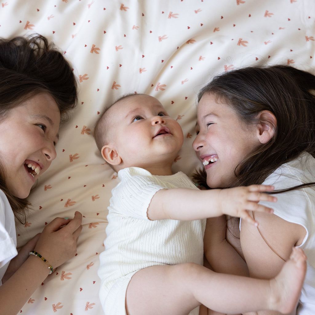 Cam Cam Baby Bedding, Organic - Bows